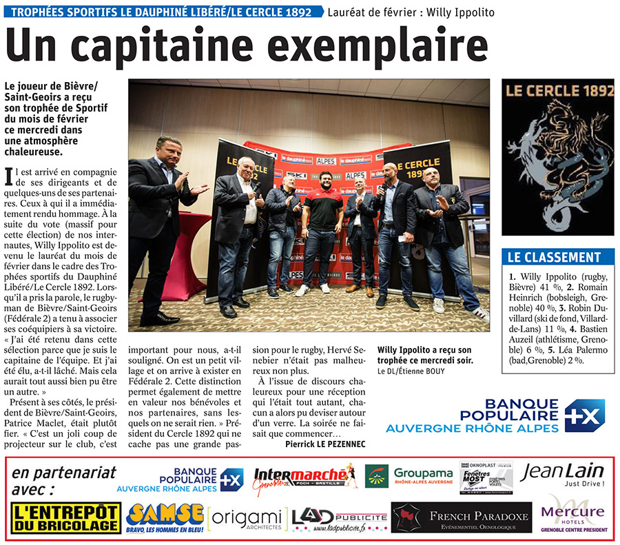 Article un capitaine exemplaire Article un capitaine exemplaire