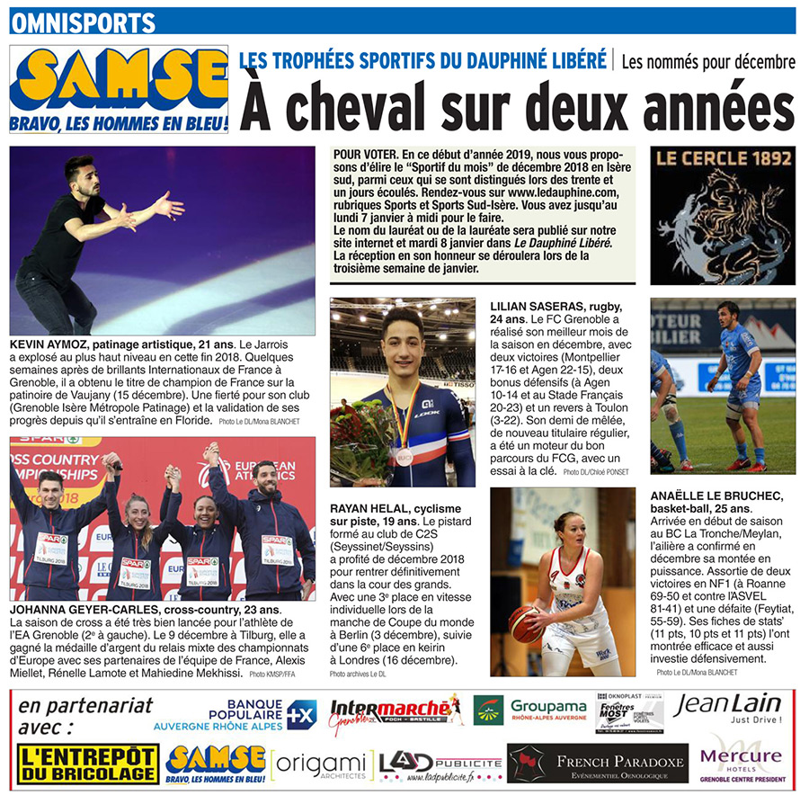 Article à cheval sur 2 années Article à cheval sur 2 années