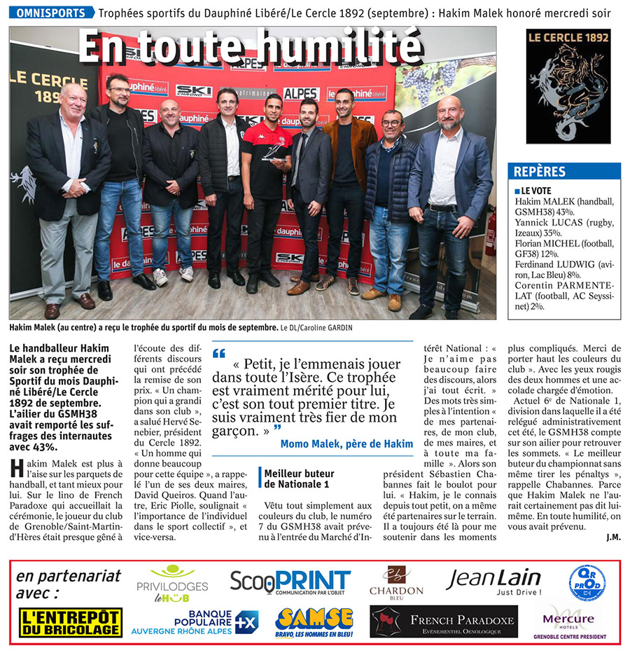 Article en toute humilité Article en toute humilité